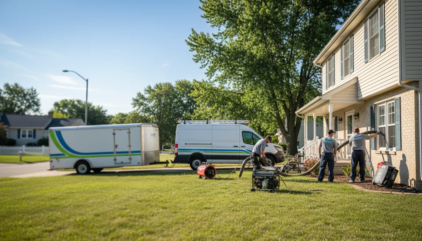 Flooded Basement Restoration And Cleanup With Repair in Mcgrew, NE near me